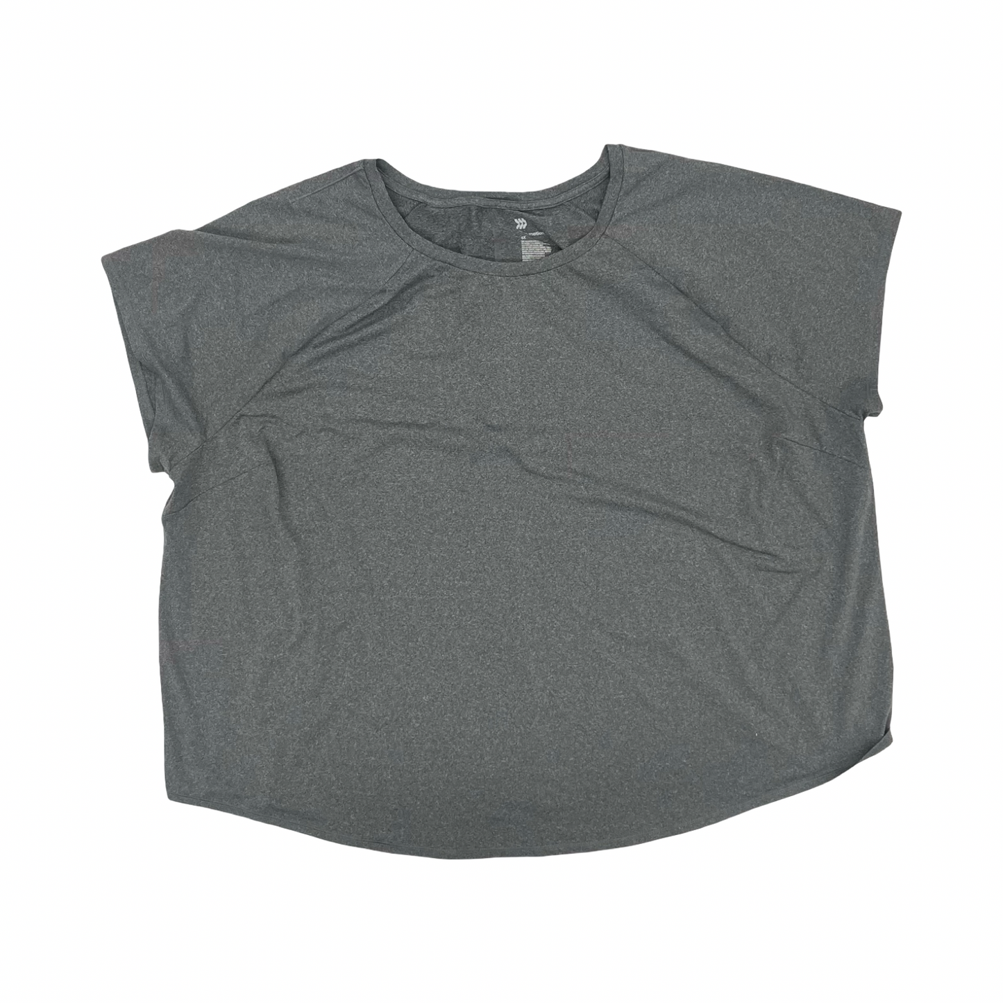 Athletic Top Ss By All In Motion In Grey, Size:4X