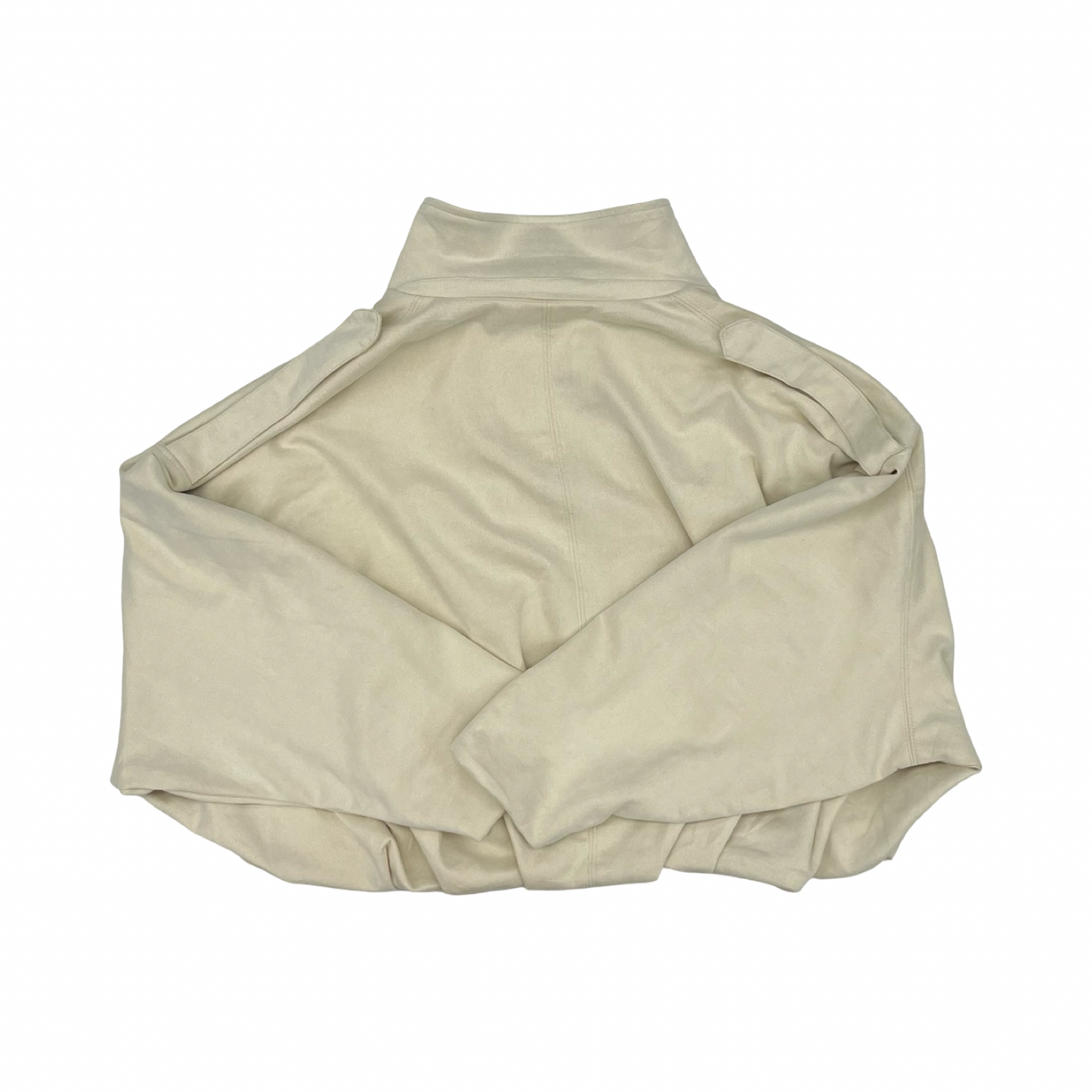 Jacket Other By Clothes Mentor In Cream, Size:S