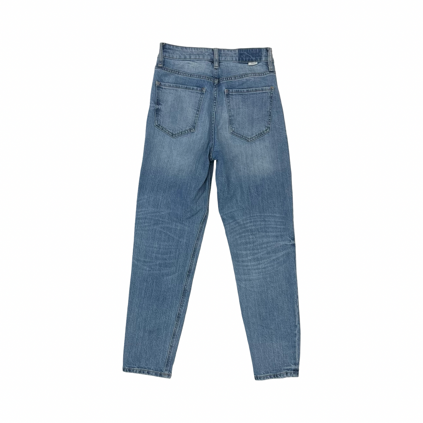 Jeans Straight By Daze In Blue Denim, Size:0