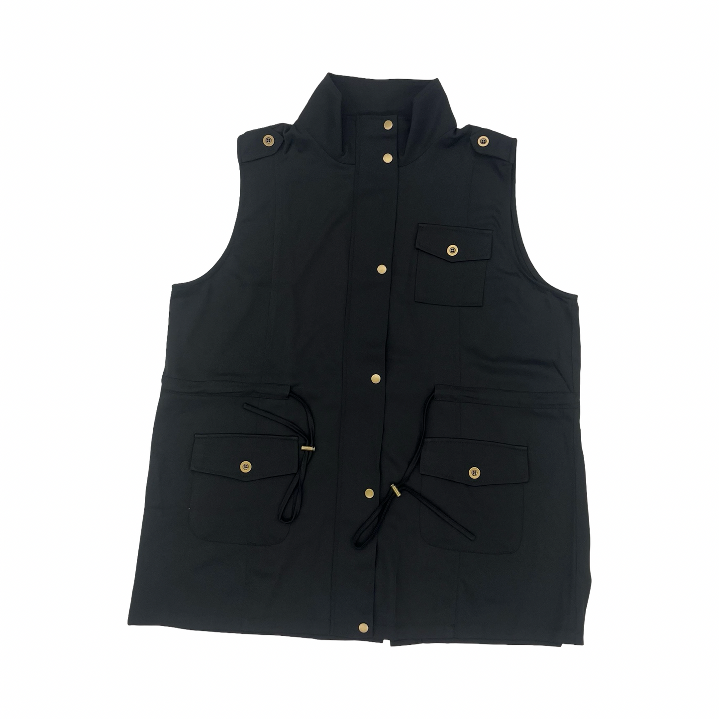 Vest Other By White Birch In Black, Size:2X