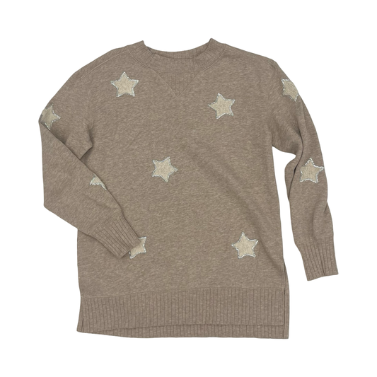 Sweatshirt Collar By Maurices In Brown, Size:Xs