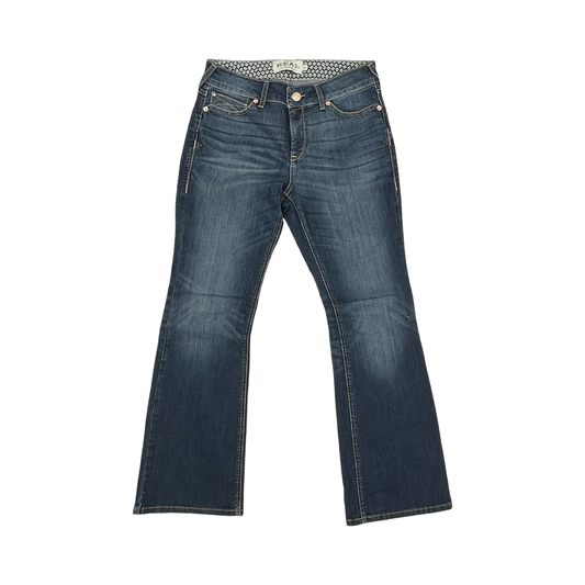 Jeans Boot Cut By Ariat In Blue Denim, Size:12