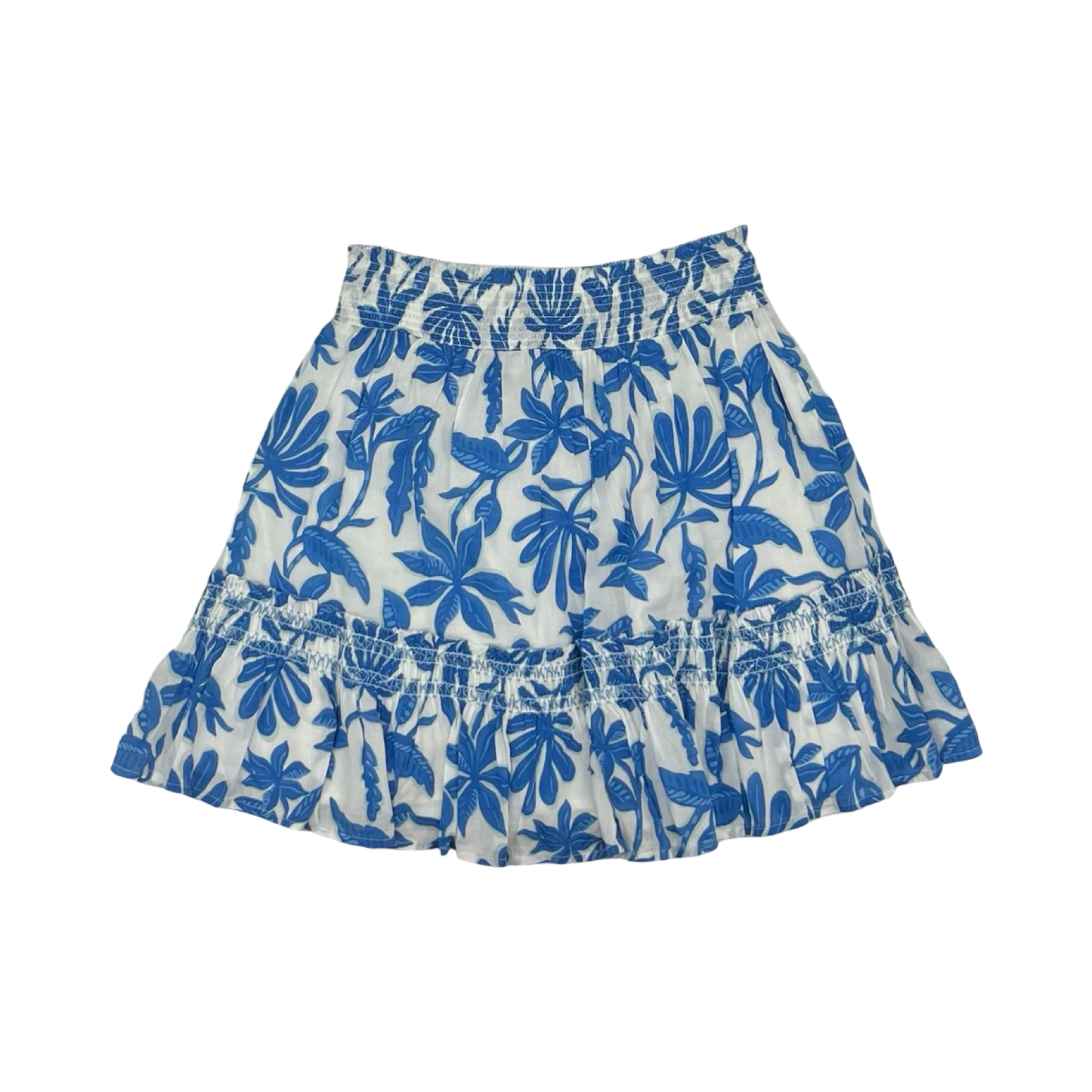 Skirt Mini & Short By Vineyard Vines In Blue & White, Size:S