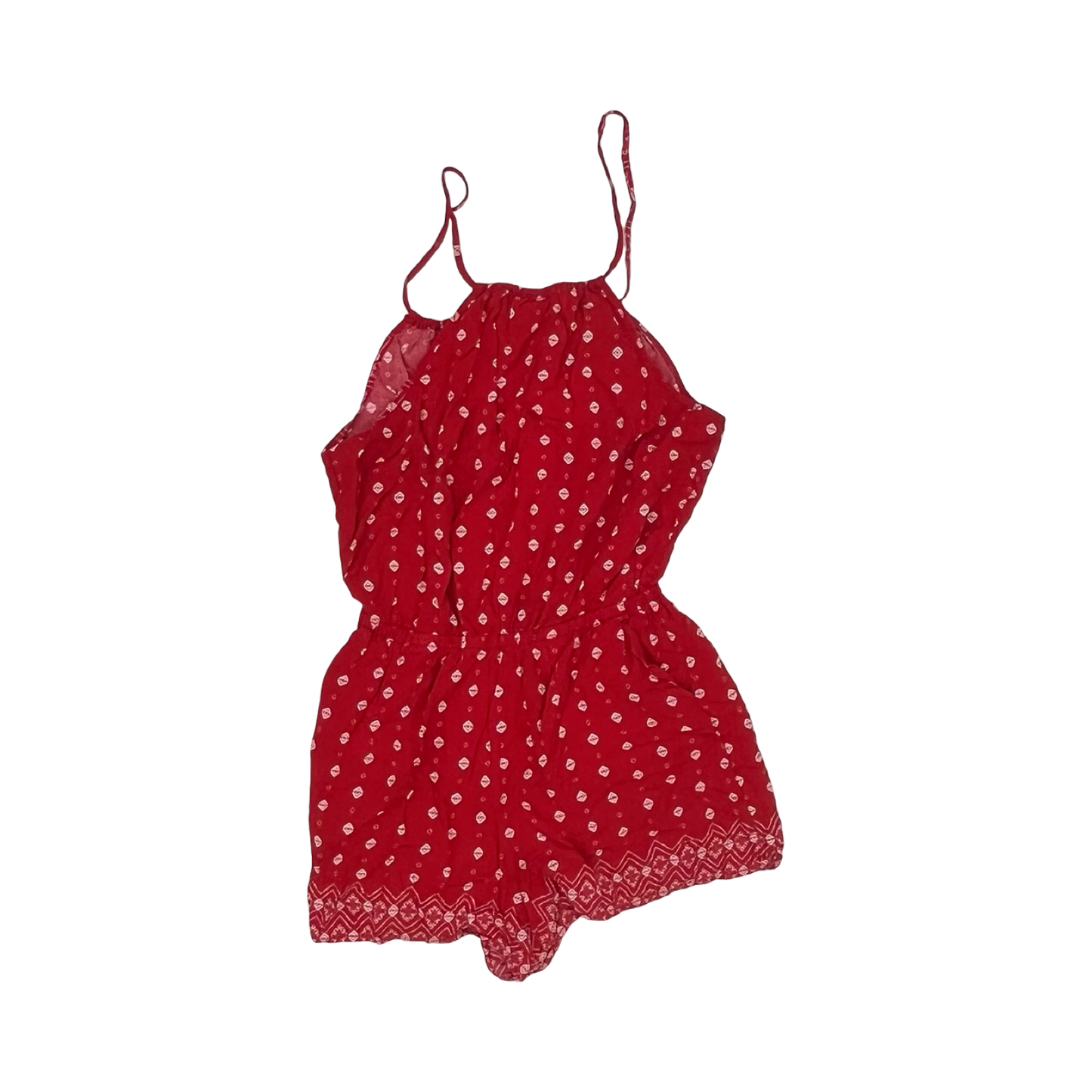 Romper By Derek Heart In Red, Size:L