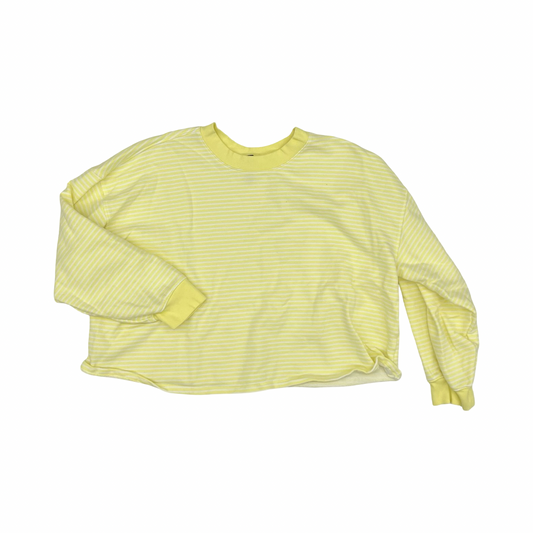 Sweatshirt Crewneck By Wild Fable In White & Yellow, Size:Xxl