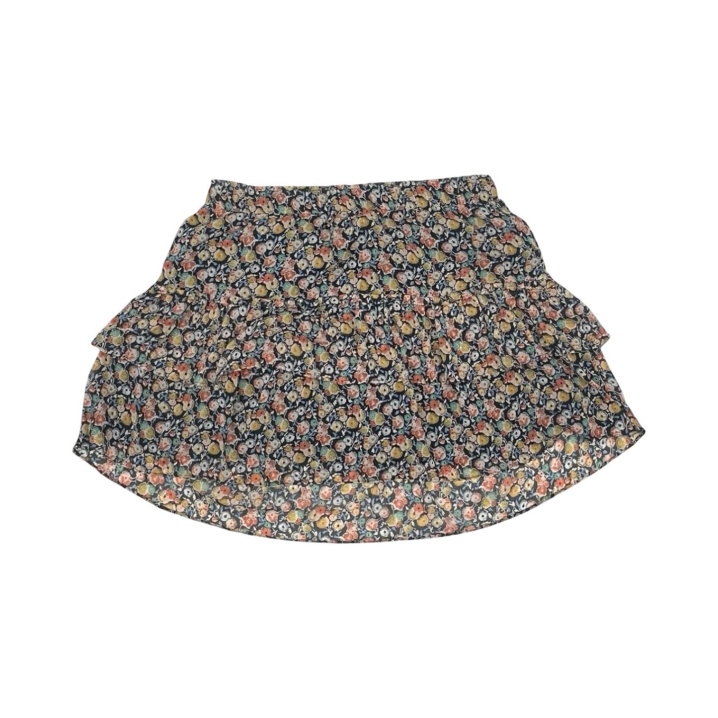 Skirt Mini & Short By Loft In Floral Print, Size:Xl