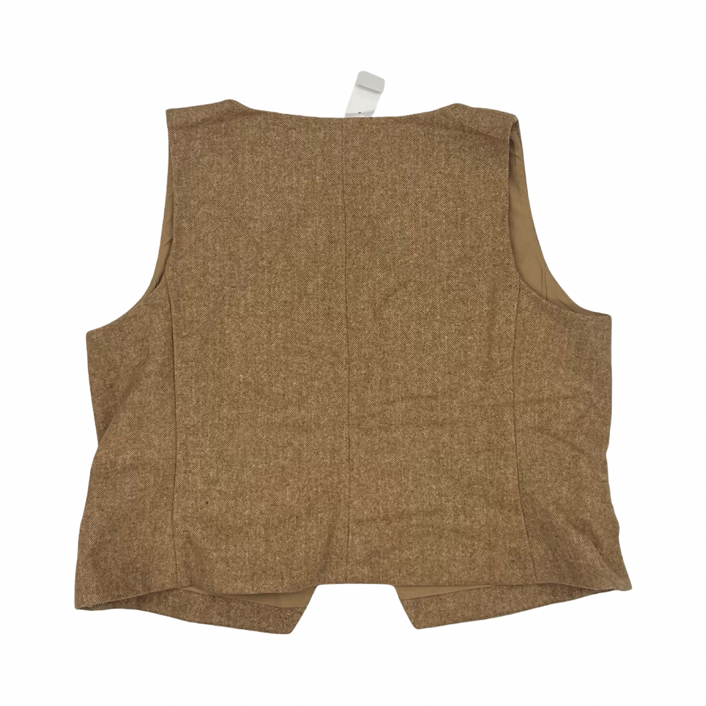 Vest Other By Loft In Tan, Size:Xl