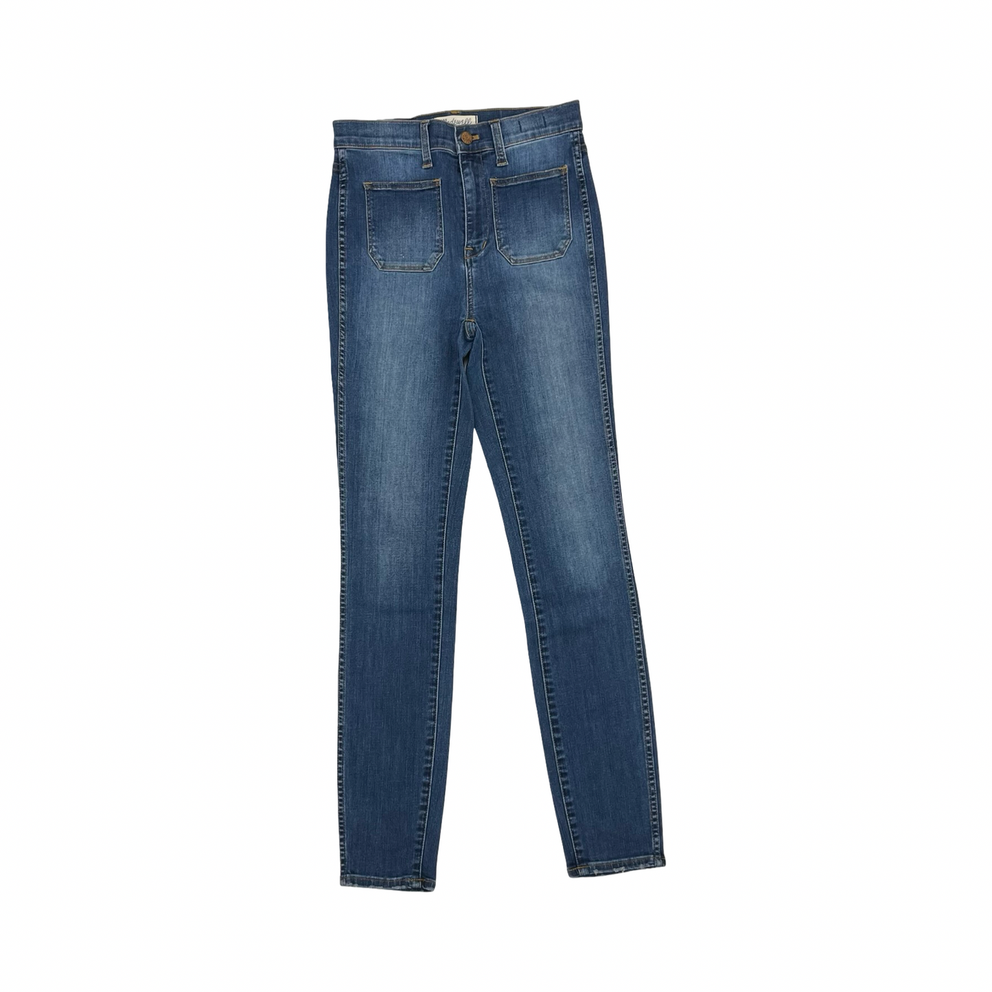 Jeans Skinny By Madewell In Blue Denim, Size:2
