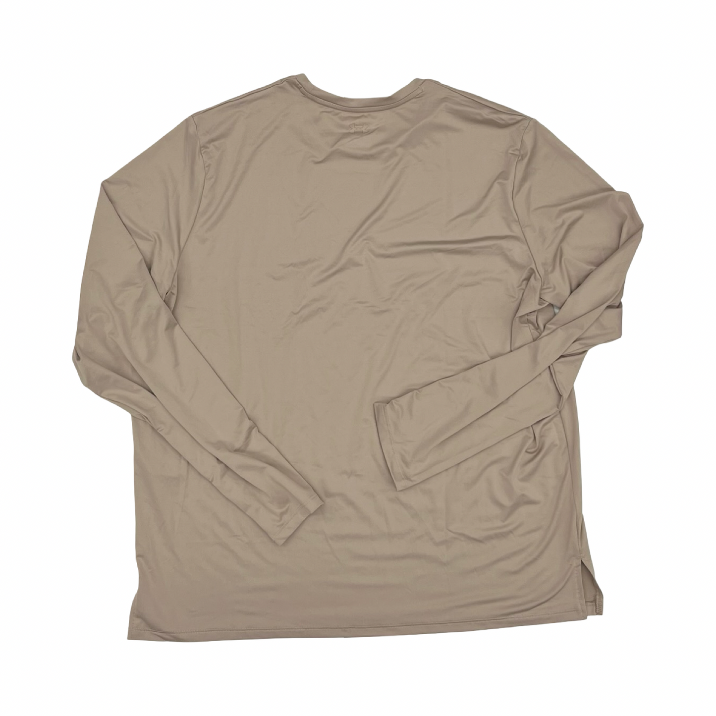 Athletic Top Ls Collar By Under Armour In Brown, Size:Xl