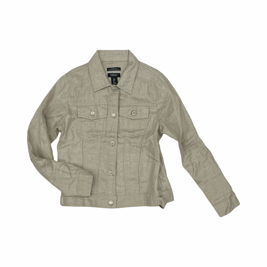 Jacket Other By Jones And Co In Brown, Size:S