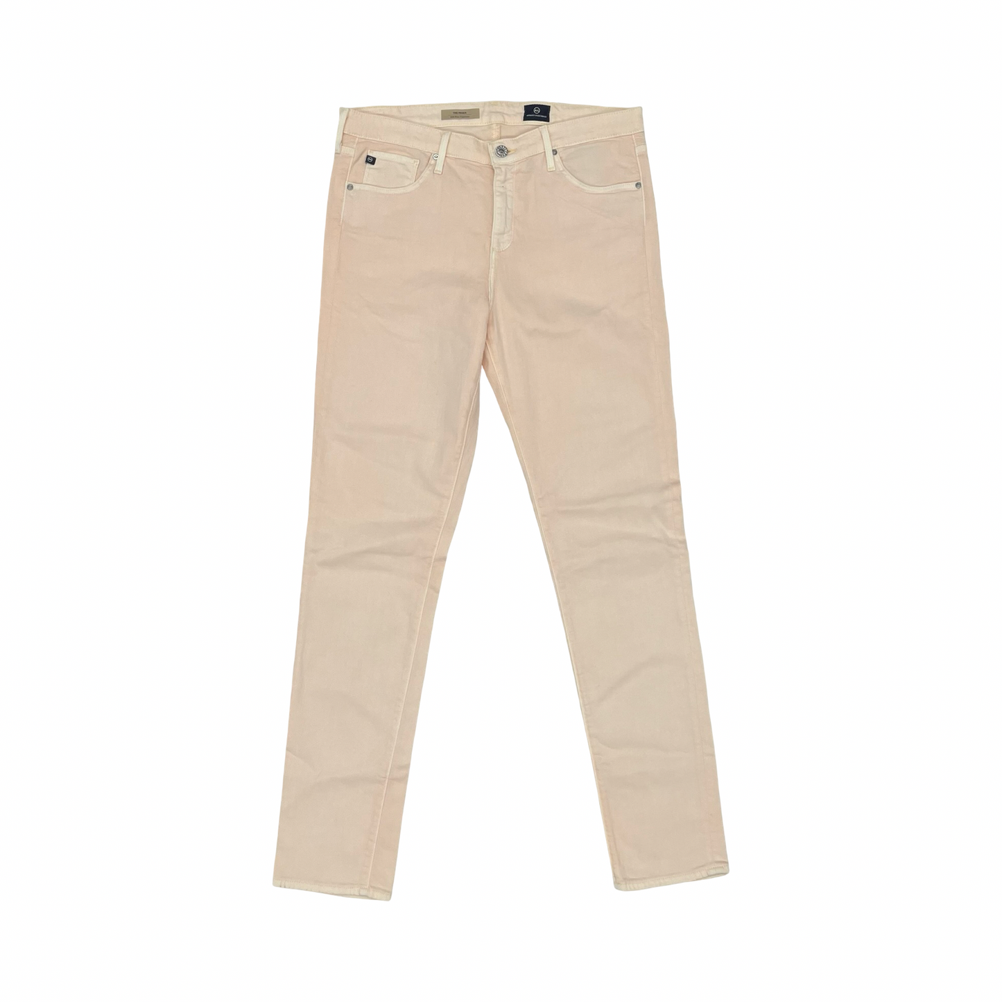 Jeans Skinny By Adriano Goldschmied In Coral, Size:12
