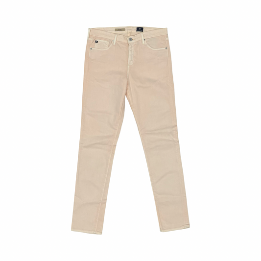Jeans Skinny By Adriano Goldschmied In Coral, Size:12