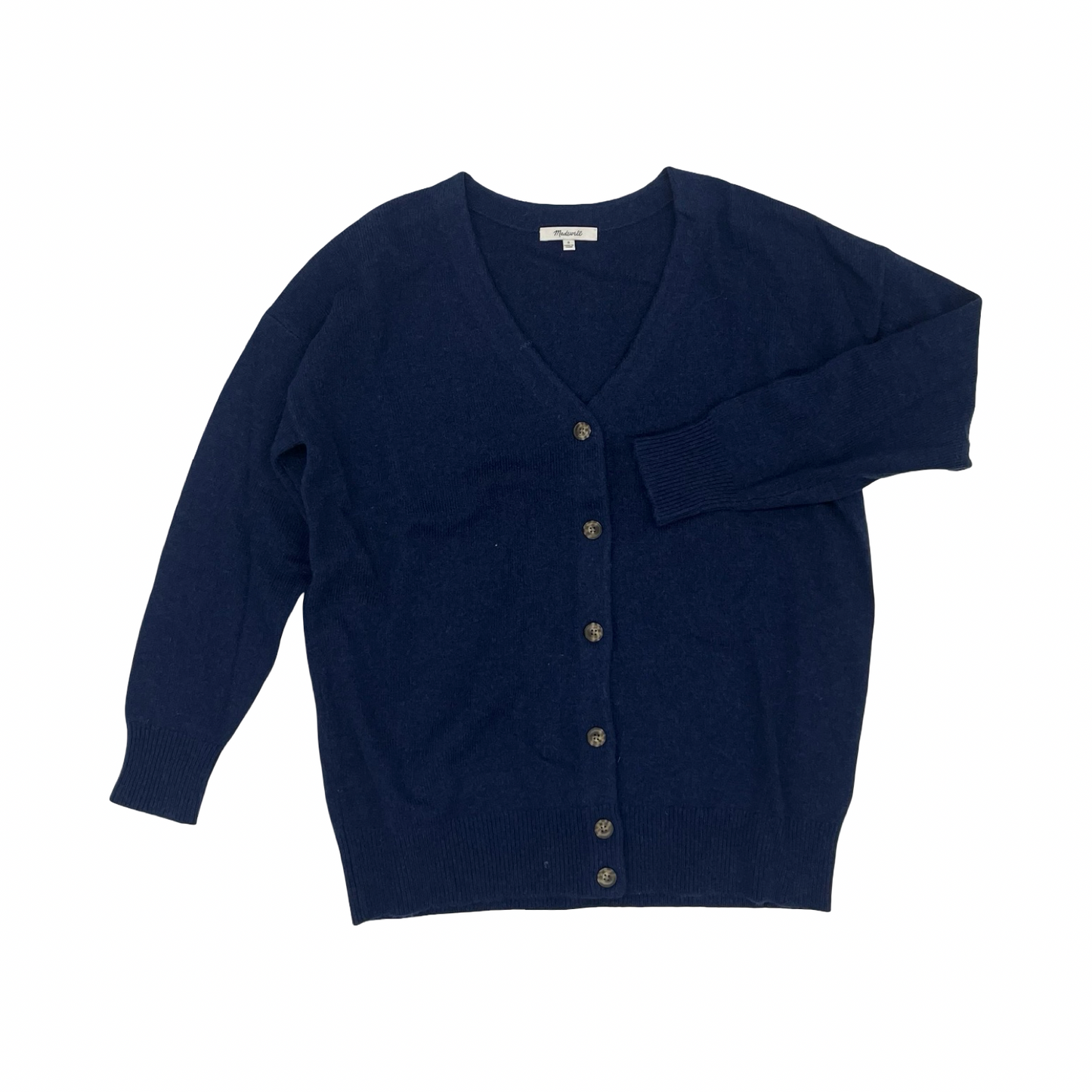 Sweater Cardigan By Madewell In Navy, Size:S