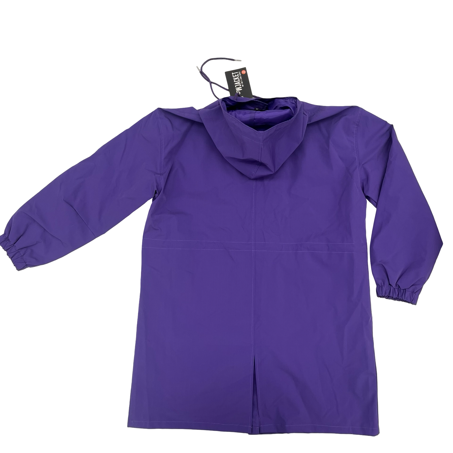 Coat Raincoat By Clothes Mentor In Purple, Size:2X