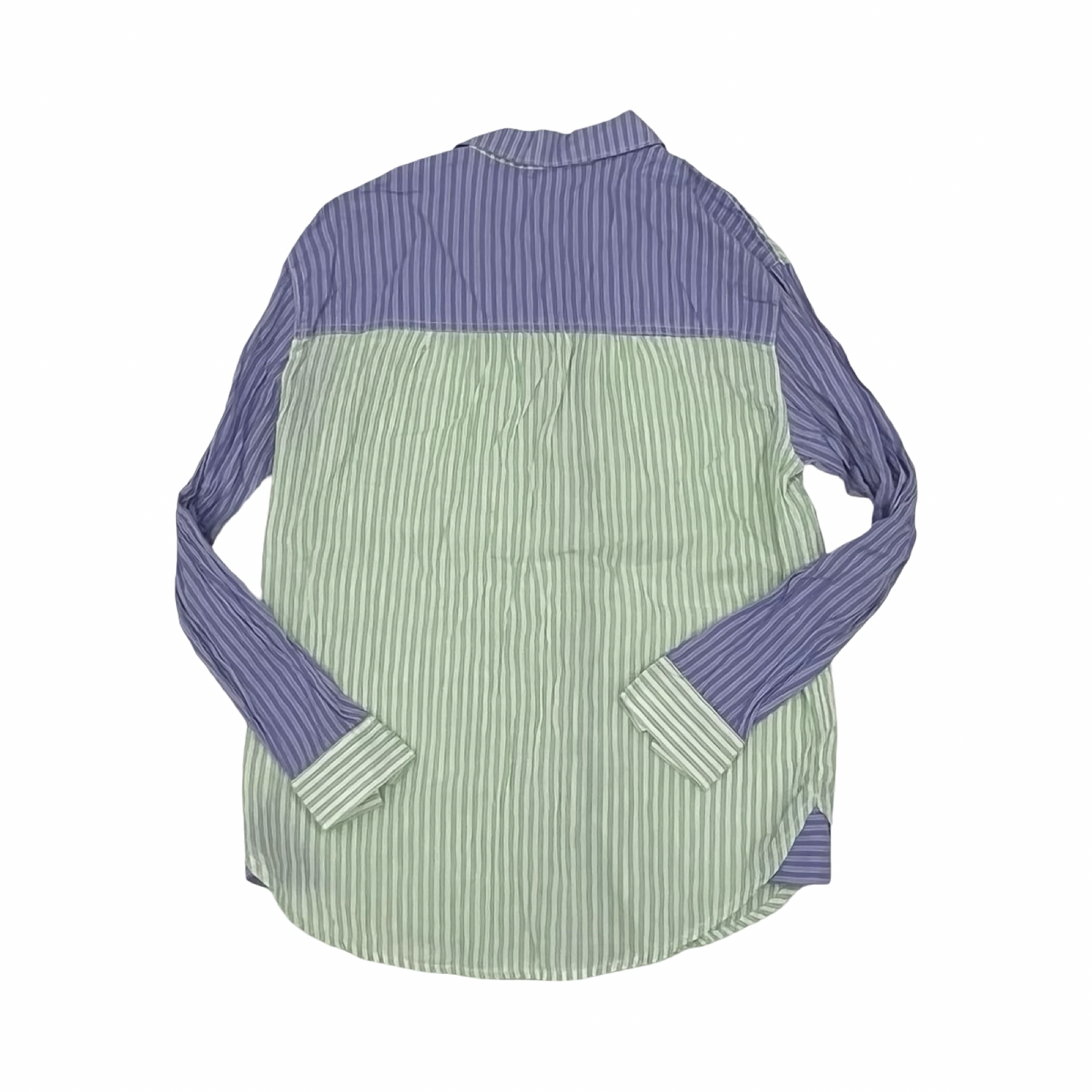 Top Ls By Beachlunchlounge In Blue & Green, Size:S