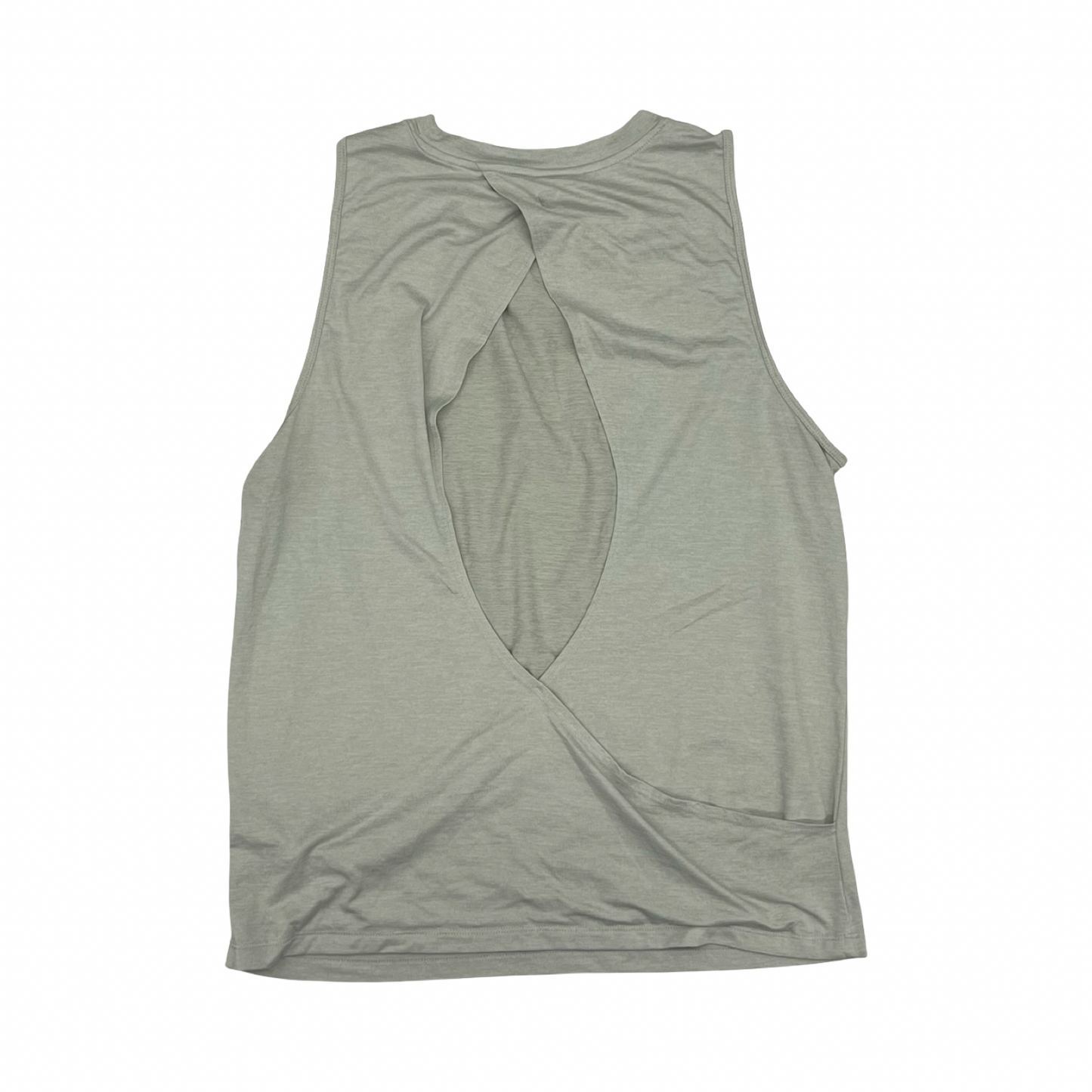 Athletic Tank Top By Fabletics In Grey, Size:M