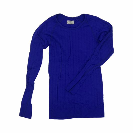 Athletic Top Ls Crewneck By Athleta In Blue, Size:S