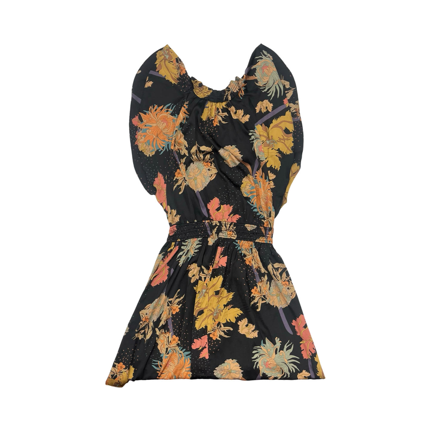 Dress Casual Midi By Jodifl In Floral Print, Size:L