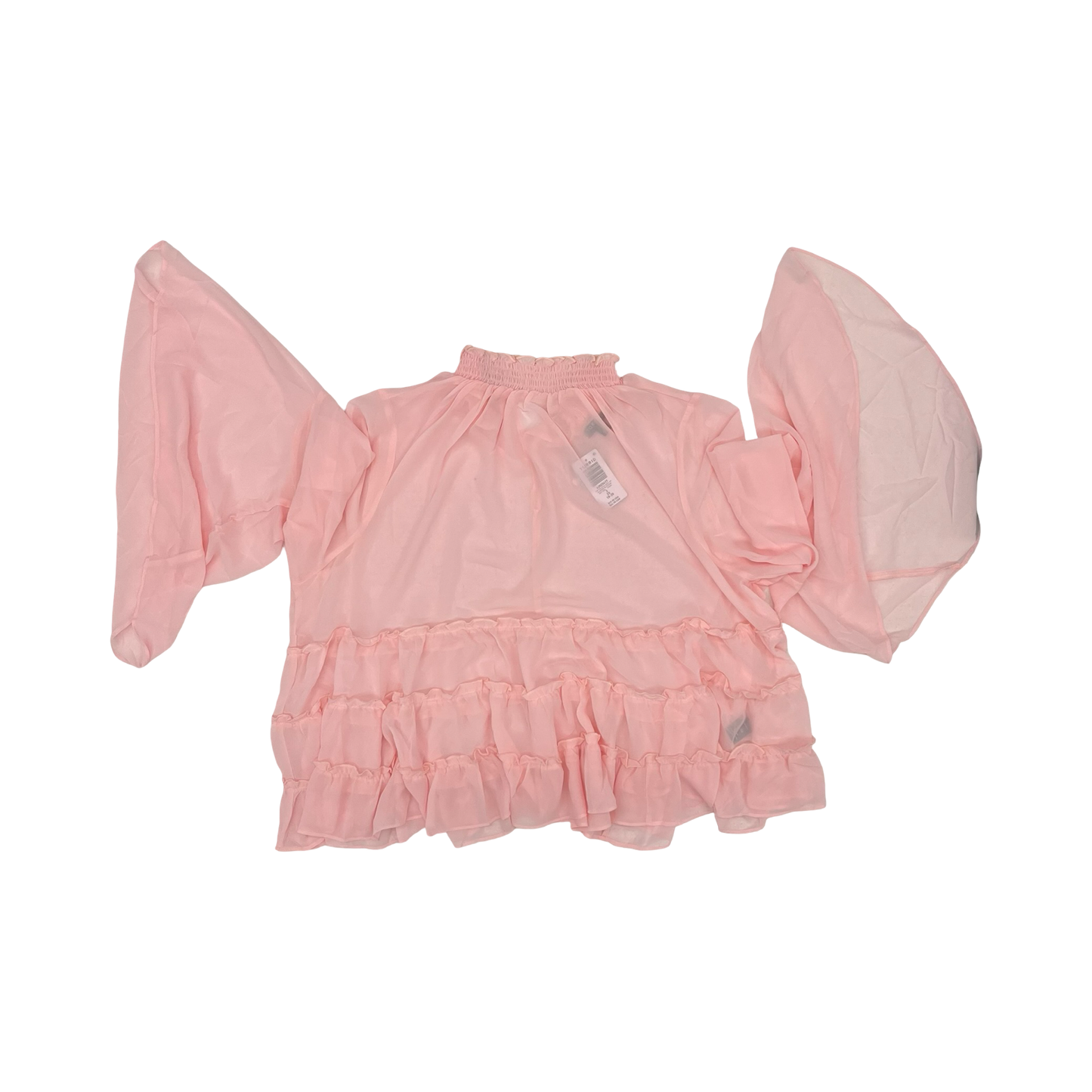 Blouse Ls By Torrid In Pink, Size:2X