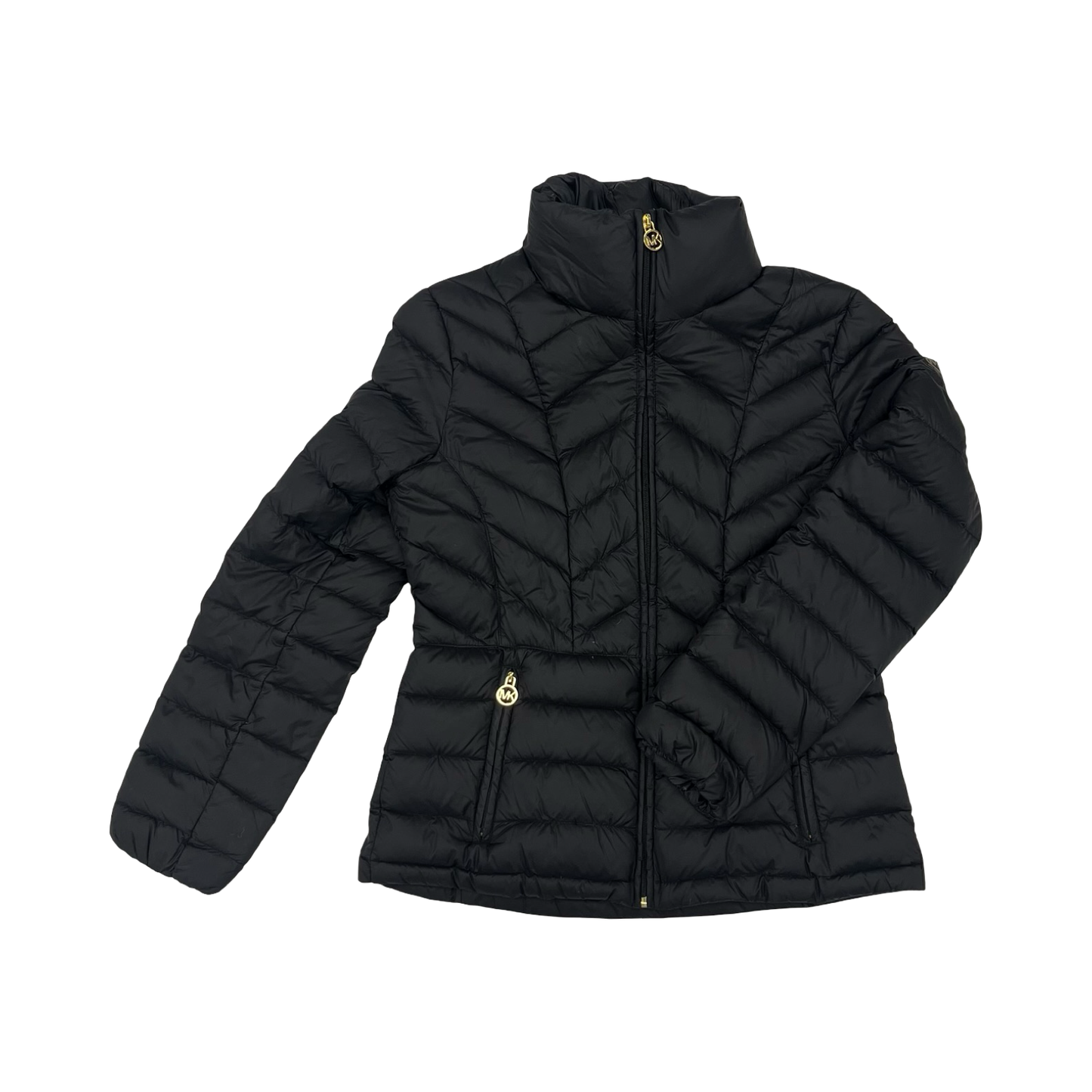 Jacket Designer By Michael Kors In Black, Size:M