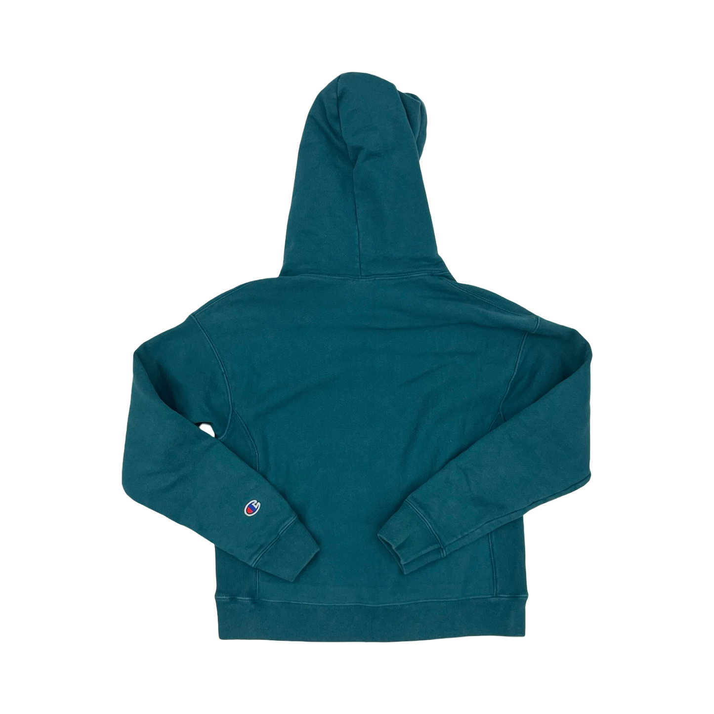 Athletic Sweatshirt Hoodie By Champion In Green, Size:S