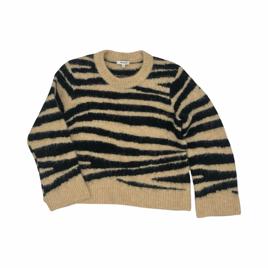 Sweater By Madewell In Black & Tan, Size:S