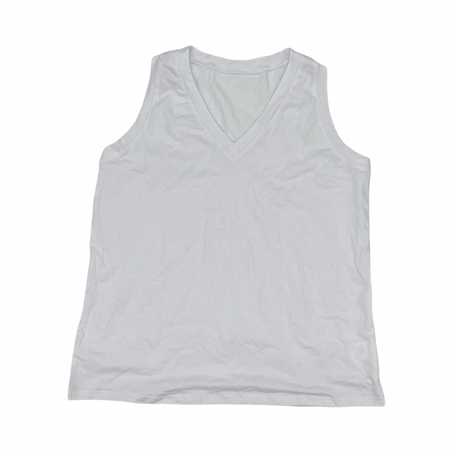 Tank Top By Cmf In White, Size:L