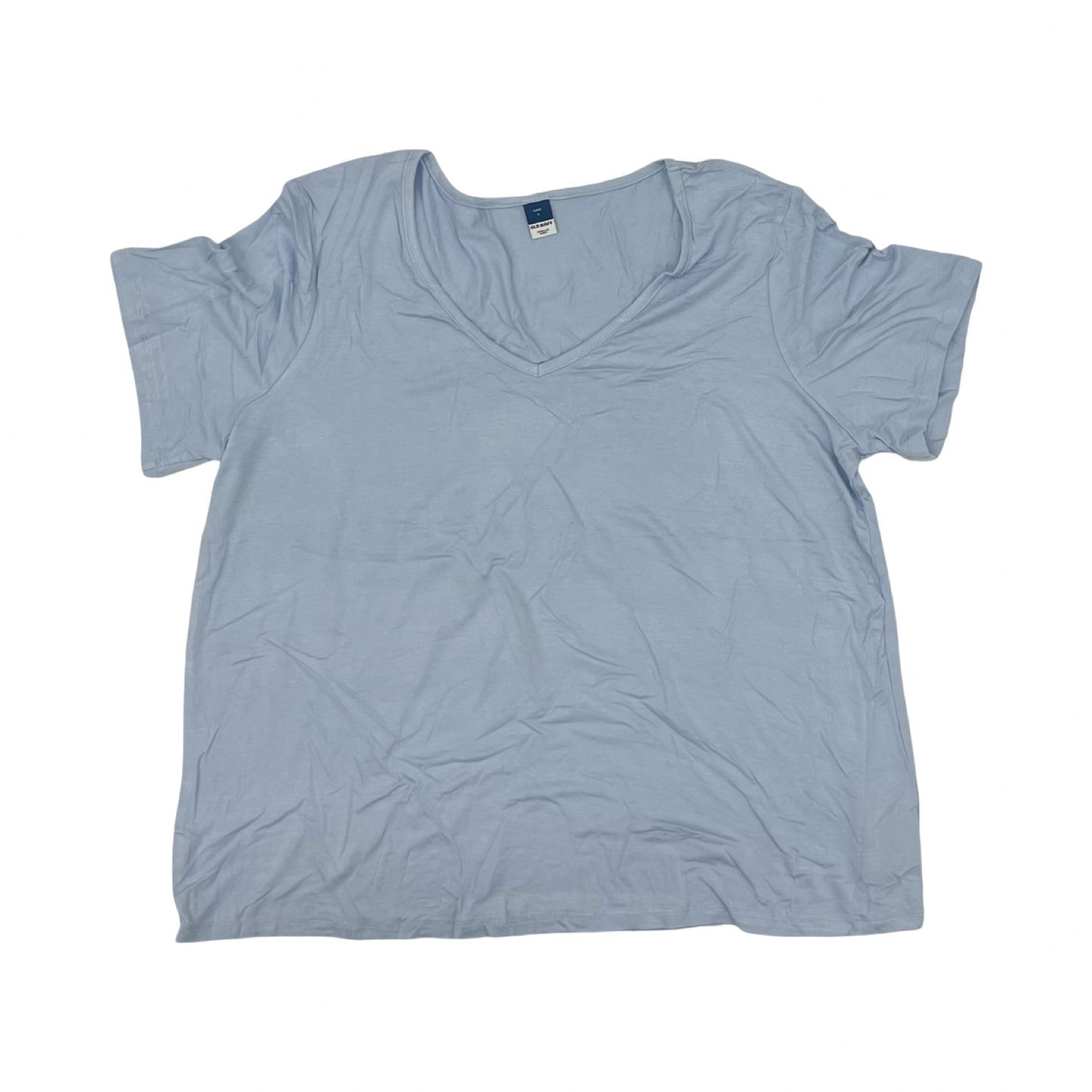 Top Ss Basic By Old Navy In Blue, Size:L