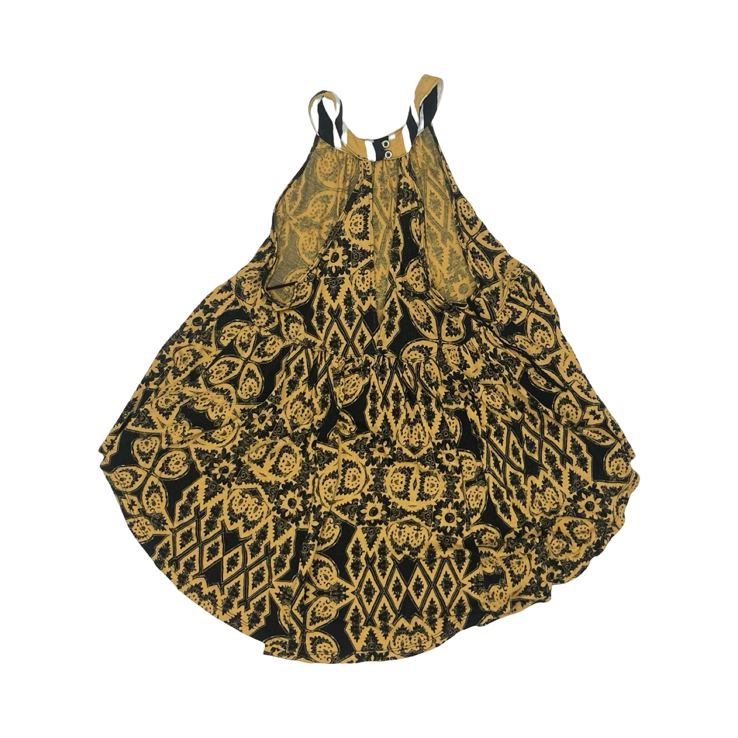 Blouse Sleeveless By Free People In Black & Brown, Size:Xs