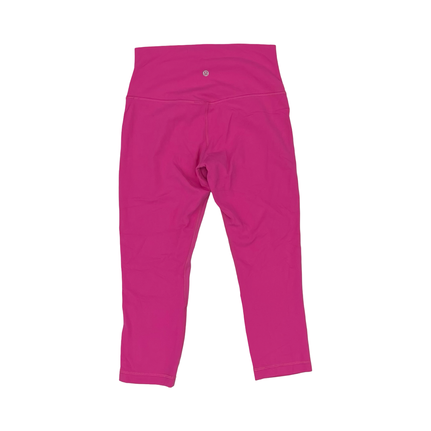 Athletic Leggings Capris By Lululemon In Pink, Size:M