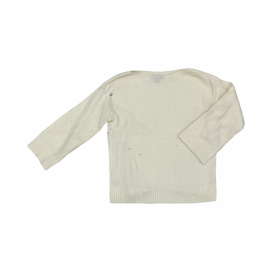 Sweater By Ann Taylor In Cream, Size:S
