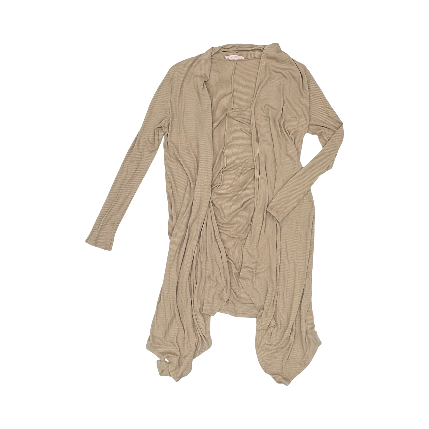Cardigan By Blue Blush In Tan, Size:L