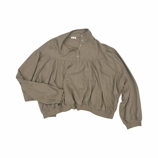 Top Ls By Aerie In Tan, Size:Xxl