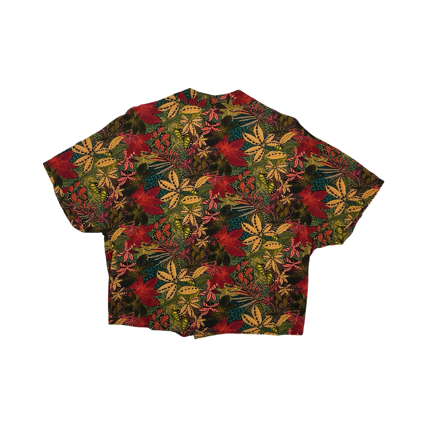 Blouse Ss By Evereve In Floral Print, Size:L
