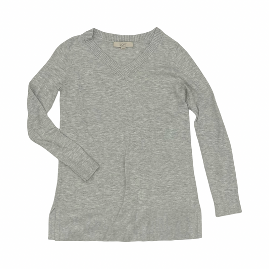Sweater By Loft In Grey, Size:Xs