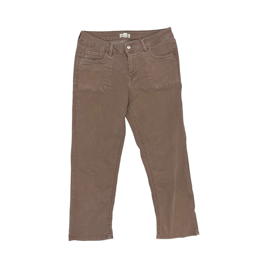 Jeans Straight By Maurices In Brown Denim, Size:12