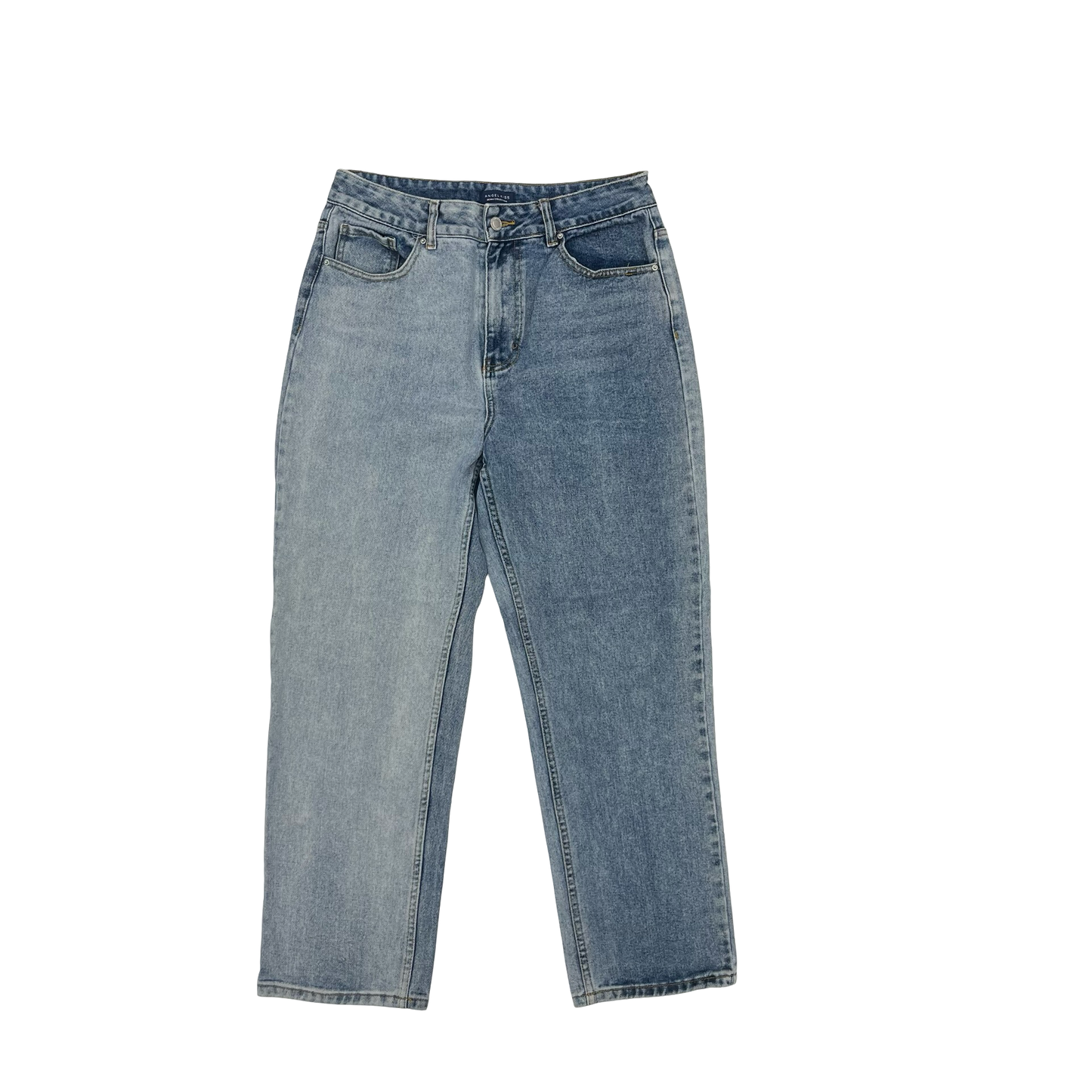 Jeans Straight By Clothes Mentor In Blue Denim, Size:8