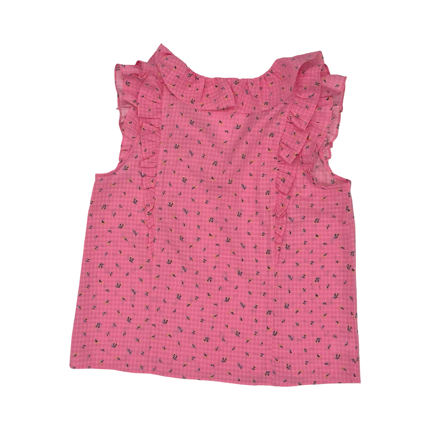 Blouse Ss By Loft In Pink, Size:L