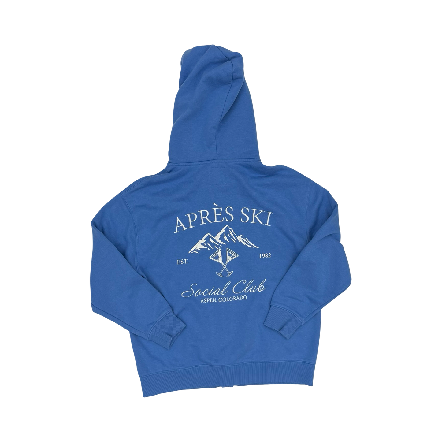 Sweatshirt Hoodie By Clothes Mentor In Blue, Size:M