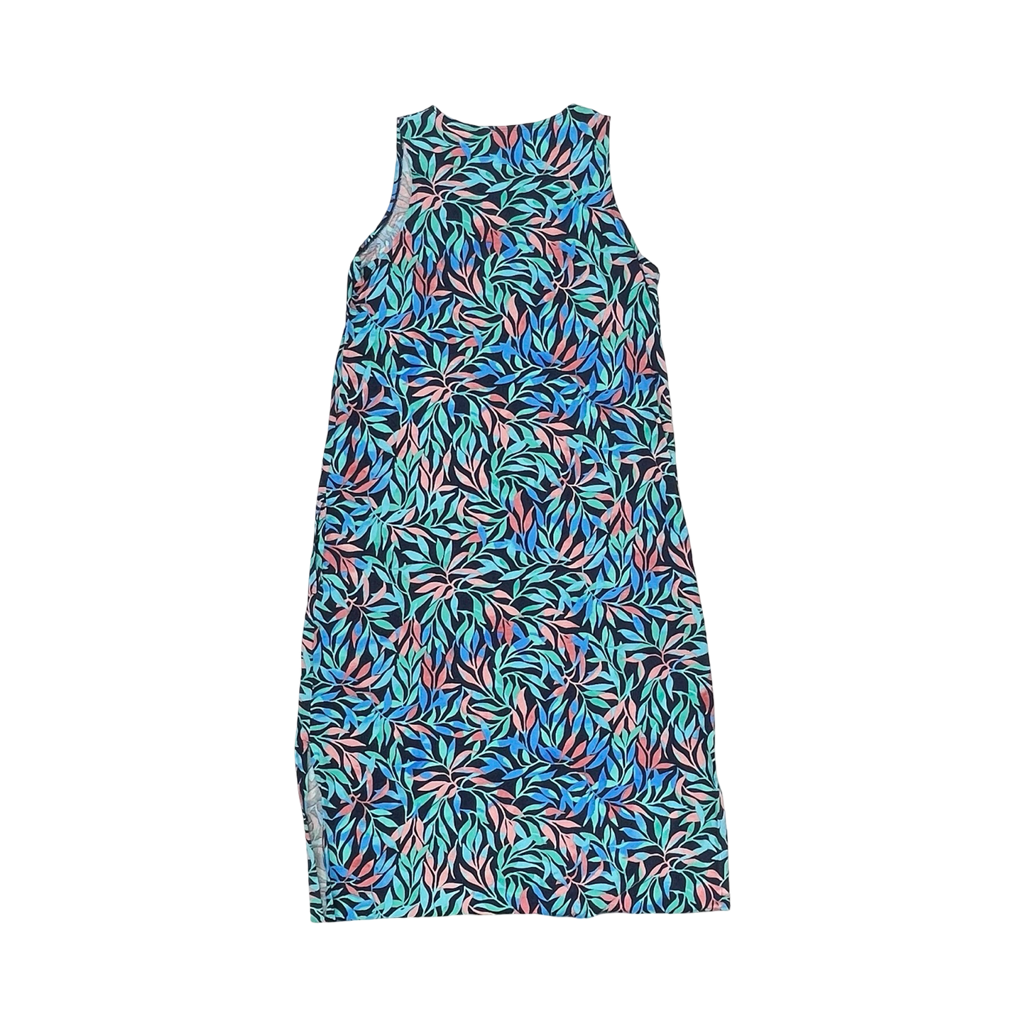 Dress Casual Maxi By Lands End In Multi, Size:M