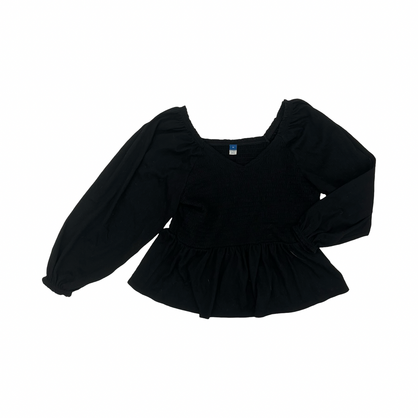 Top Ls By Old Navy In Black, Size:Xl