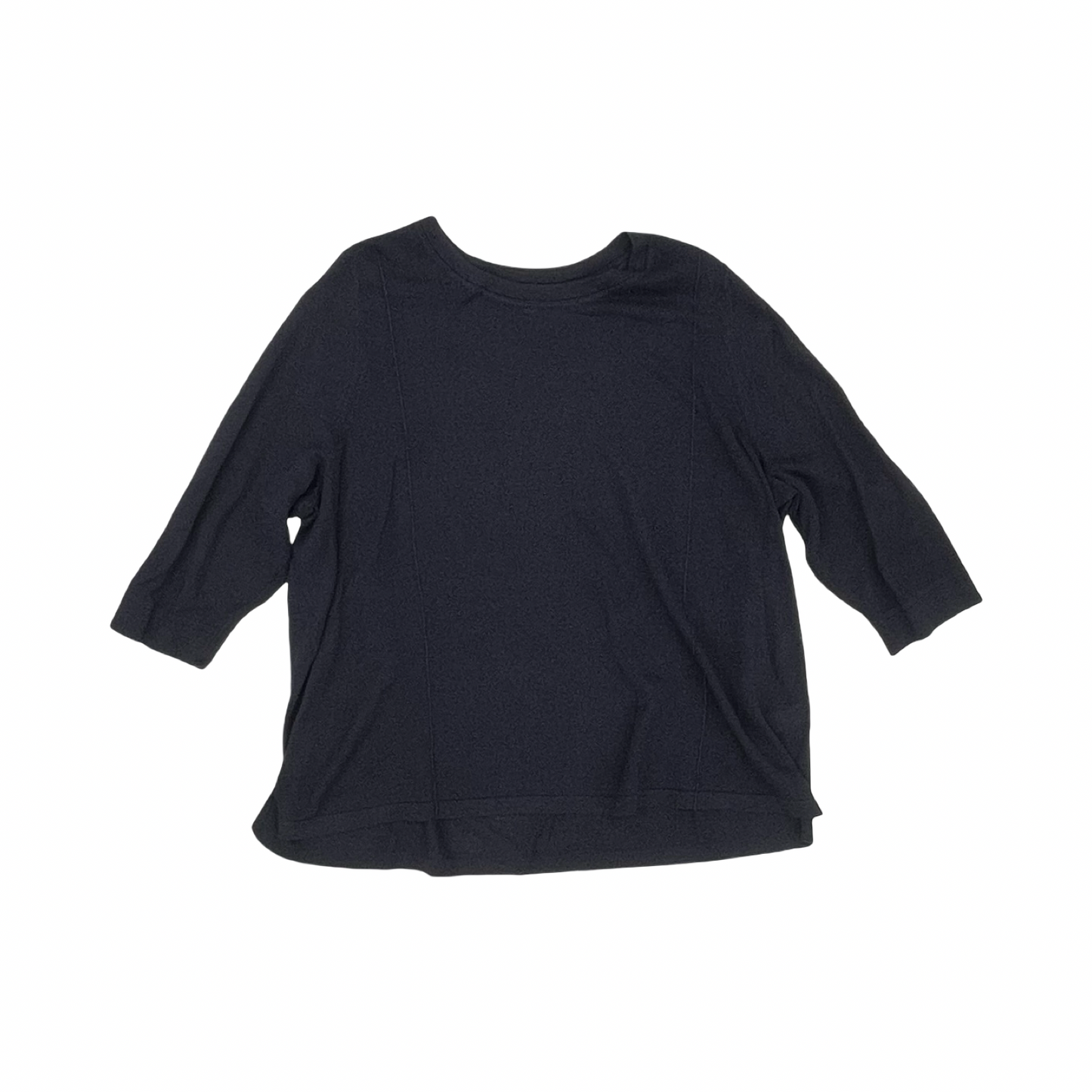 Top 3/4 Sleeve By J. Jill In Blue, Size:2X