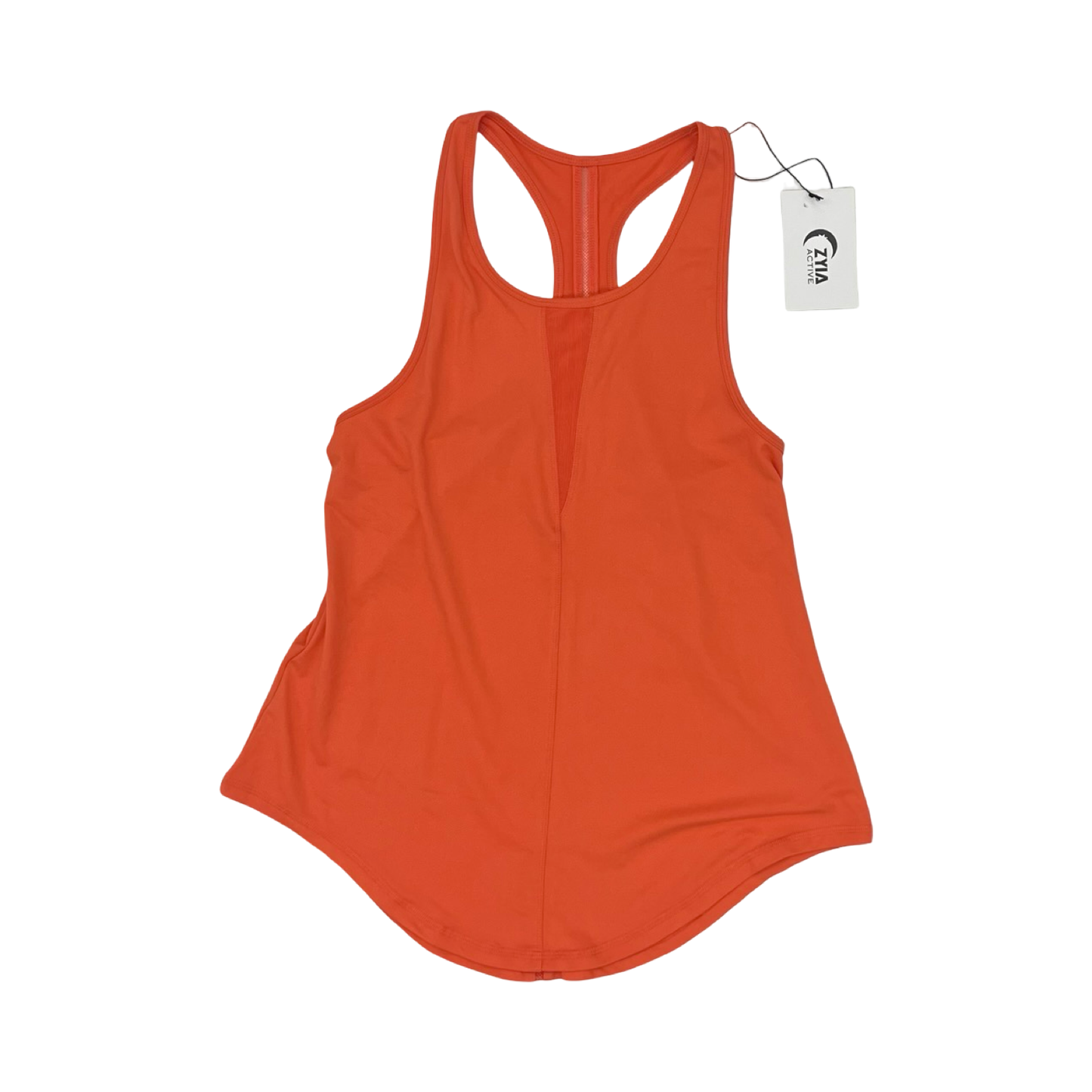 Athletic Tank Top By Zyia In Orange, Size:L