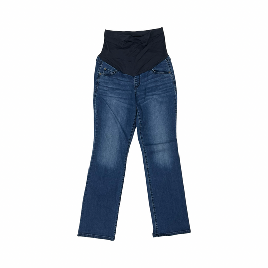 Mat Jeans By A Glow In Blue Denim, Size:10