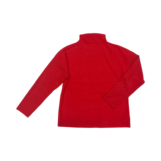 Top Ls Basic By A New Day In Red, Size:M