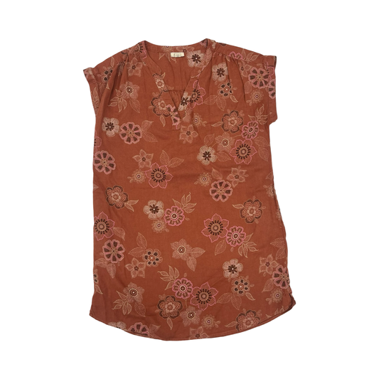Dress Casual Short By Ana In Orange, Size:M