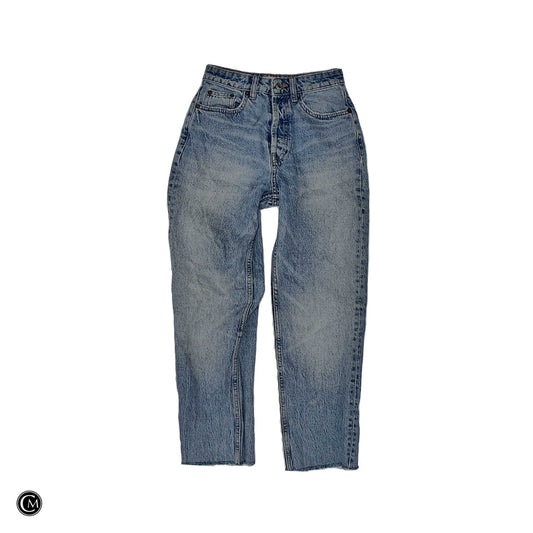 Jeans Straight By Zara In Blue, Size: 2
