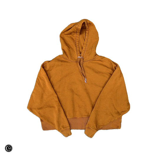 Sweatshirt Hoodie By Calia In Yellow, Size: M image 1