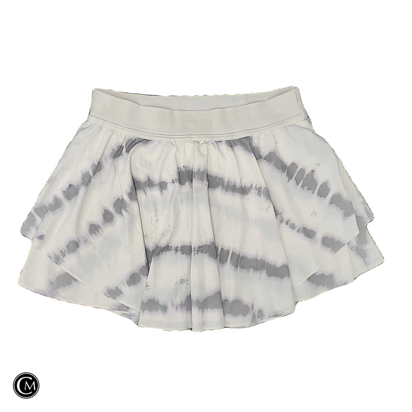 Athletic Skort By Lululemon In Purple & White, Size: L