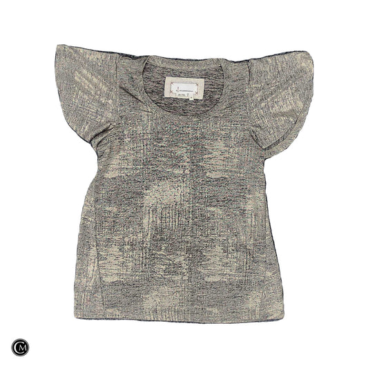 Top Ss By Anthropologie In Taupe, Size: Xs